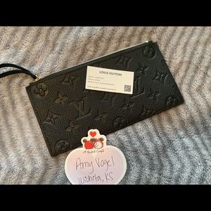 BRAND NEW, unused Pochette Felicie Monogram zipped pouch (ZIPPED POUCH ONLY!)